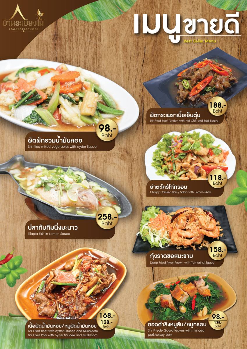 หน้า 9 ของบ้านระเบียงไม้ — เมนู
