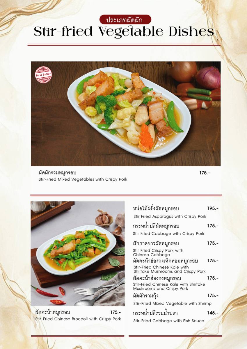 หน้า 17 ของThe Speakeasy — เมนู