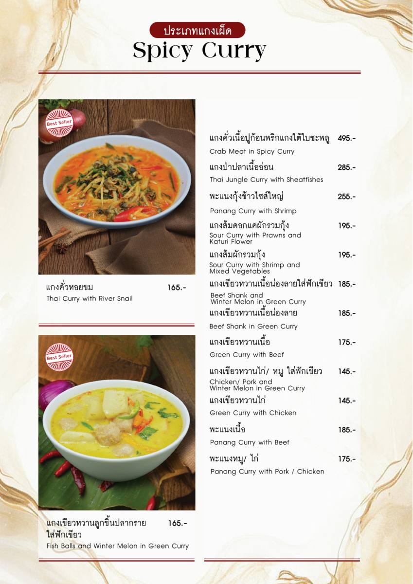 หน้า 24 ของThe Speakeasy — เมนู